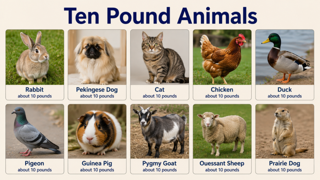 Ten Pound Animals