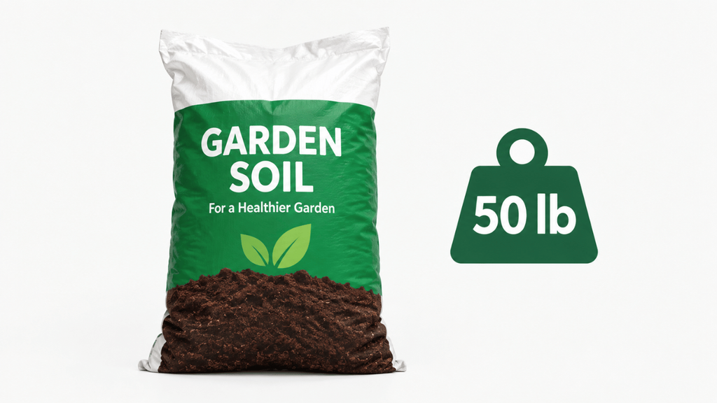 A Huge Bag of Dirt or Gardening Supplies