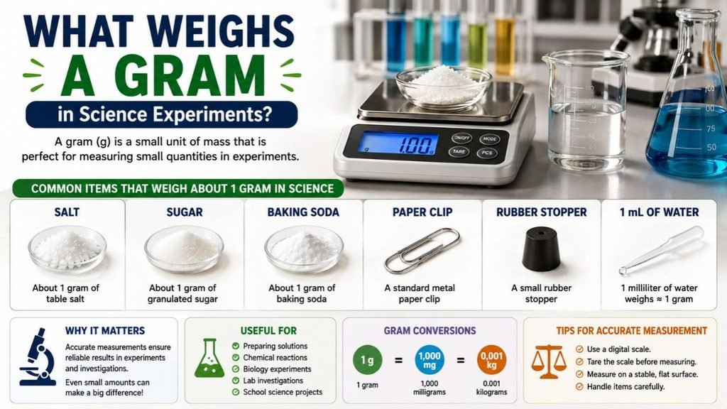 What Weighs a Gram in Science Experiments?