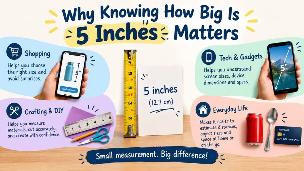 Why Knowing How Big Is 5 Inches Matters